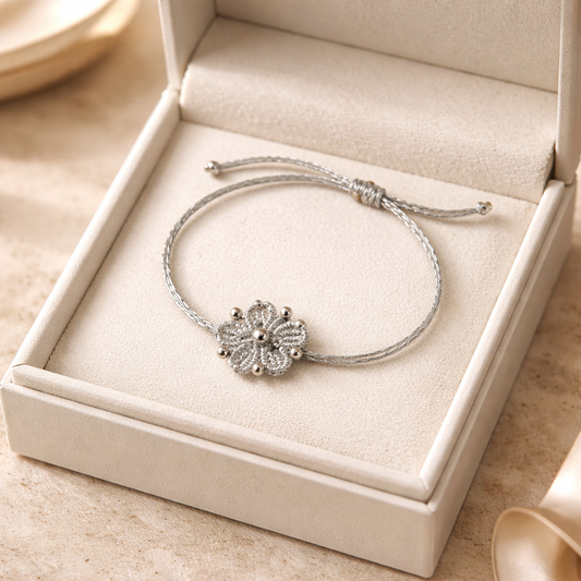 "MY DAISY" -BRACELET-SILVER