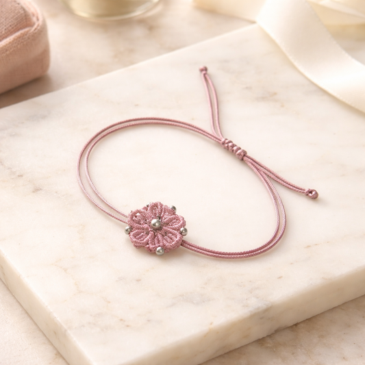 "MY DAISY" -BRACELET-PINK