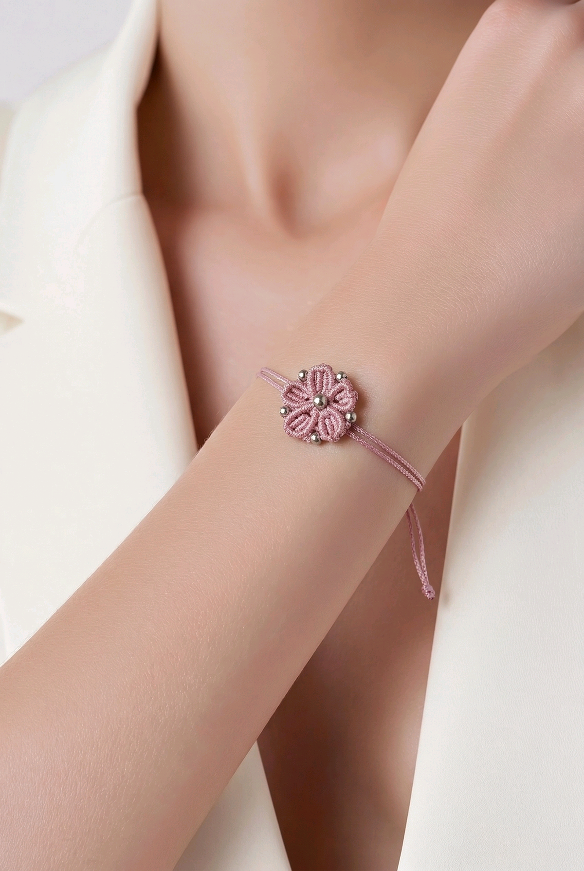 "MY DAISY" -BRACELET-PINK